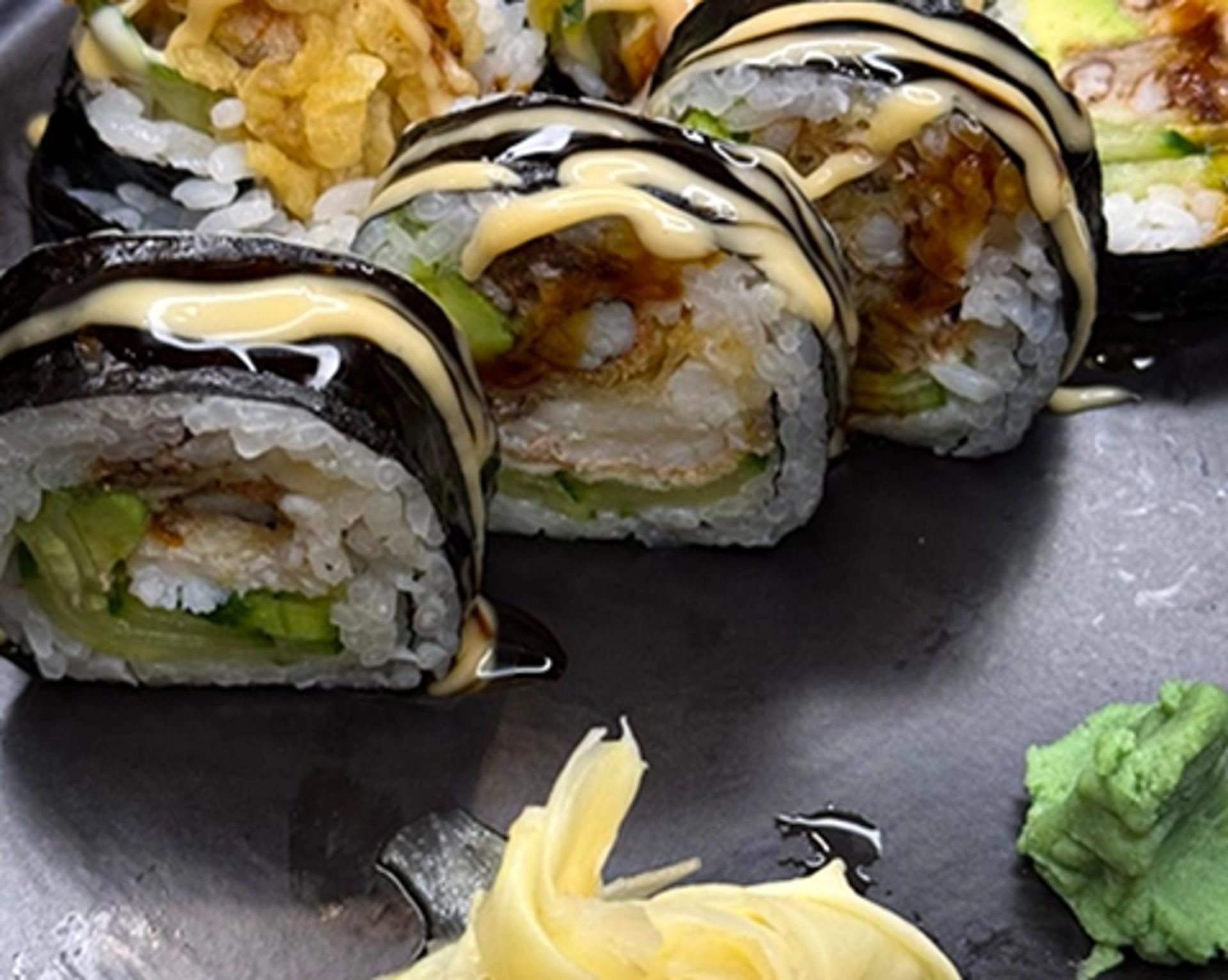 Sushi and wine, perfectly paired