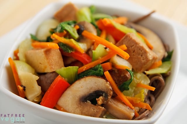 Tofu With Vegetables.