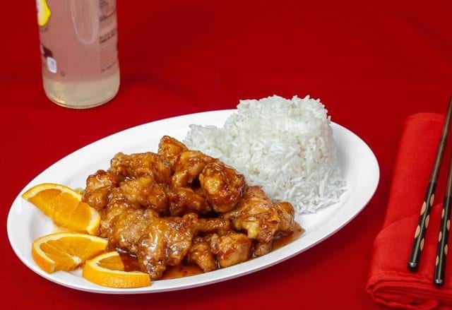 Orange Chicken.