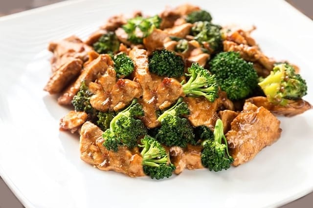 Chicken Broccoli.