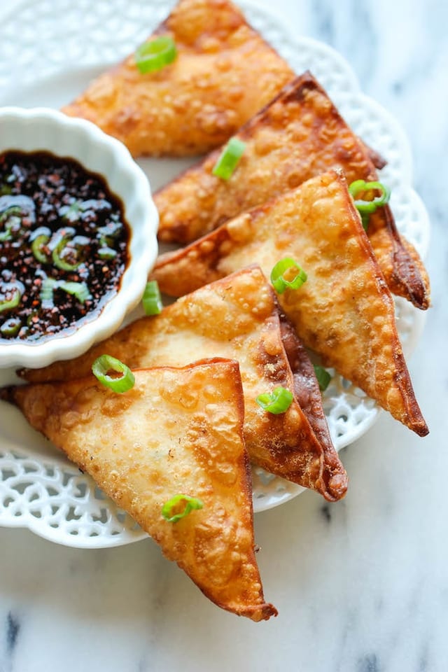 Crab Rangoon.