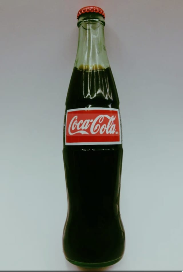 Glass Mexican Coke 355ml.